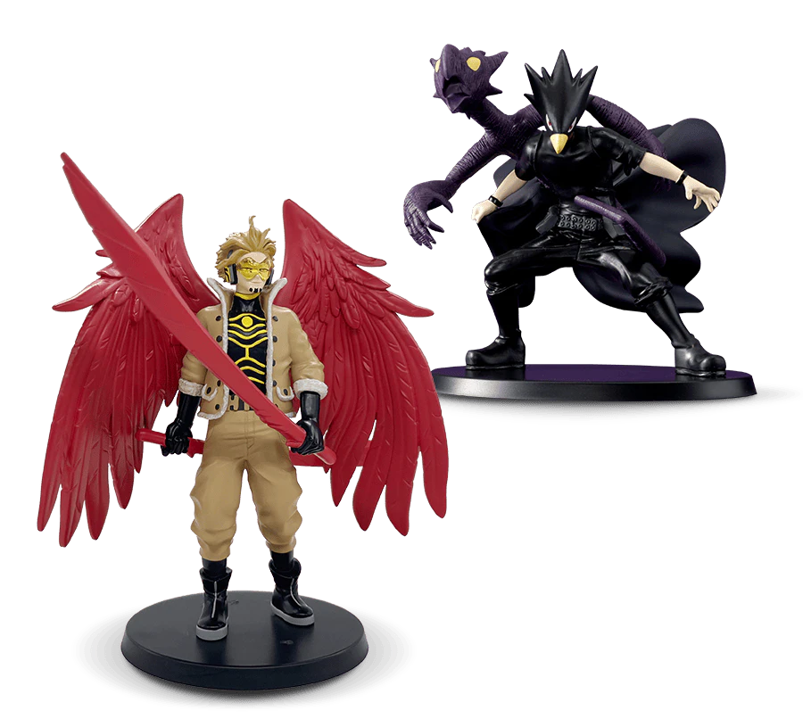 Image de deux figurines spéciales de la collection.