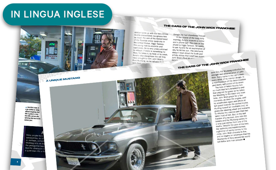 Immagine di una rivista aperta vista da lontano. Un banner sull’immagine riporta “Riviste in inglese”.