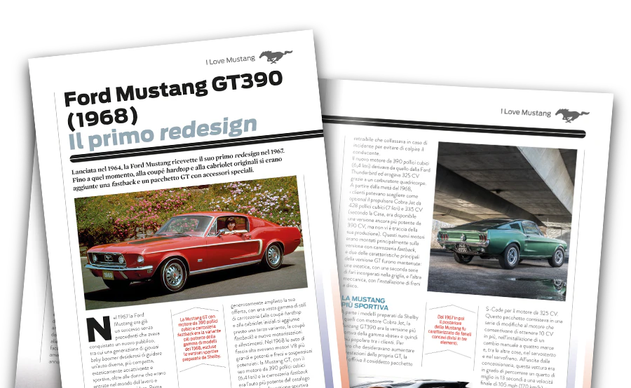 Immagine di una rivista aperta vista da lontano.