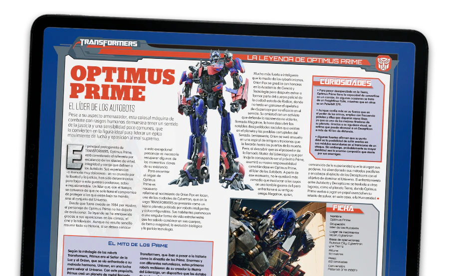 Imagen de una revista abierta vista desde lejos.