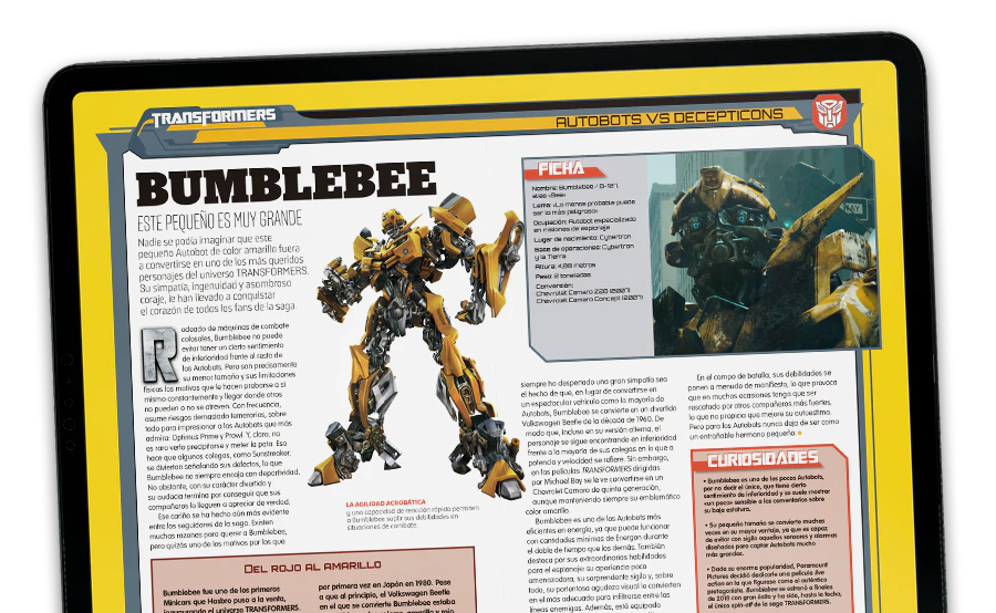 Imagen de una revista abierta vista desde lejos.