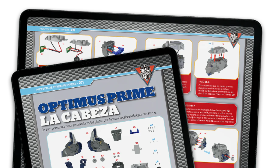 Imagen de una revista abierta vista desde lejos.