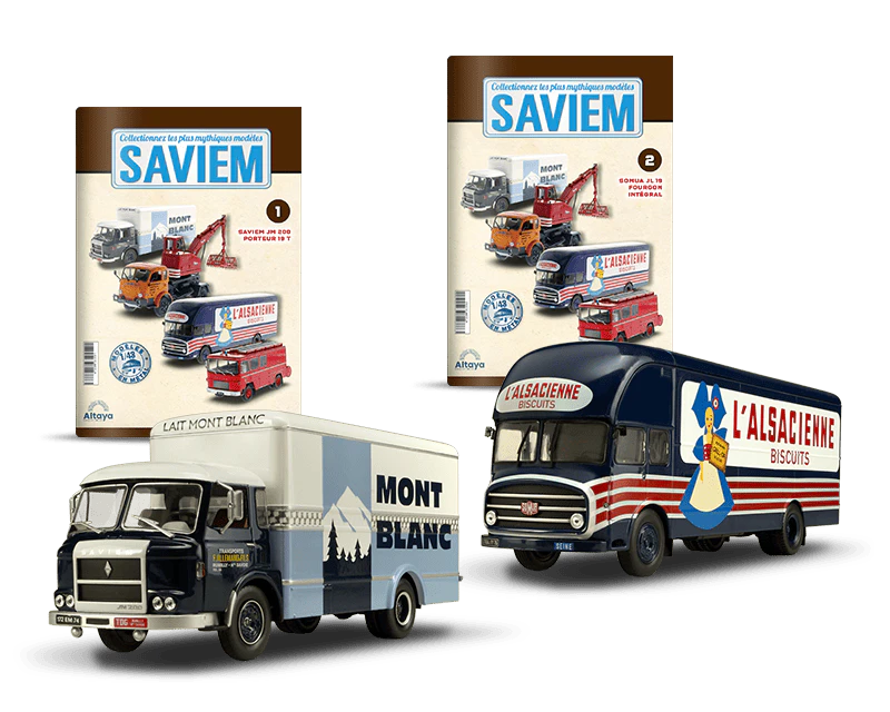 Image montrant deux couvertures de magazine avec le produit et deux voitures.