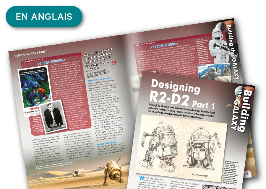 Image of an open magazine from a distance. A banner on the image reads "Magazines in English".