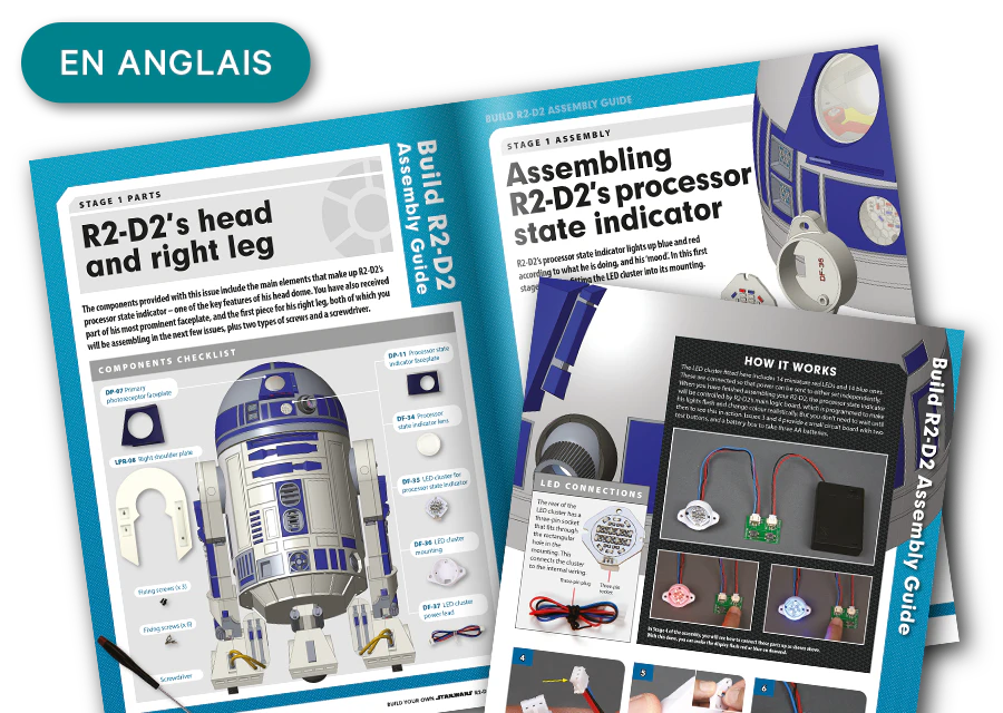 Image of an open magazine from a distance. A banner on the image reads "Magazines in English".