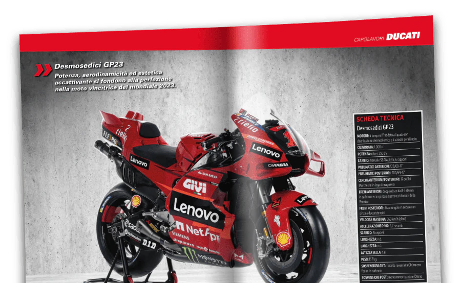 Immagine di una rivista aperta vista da lontano.