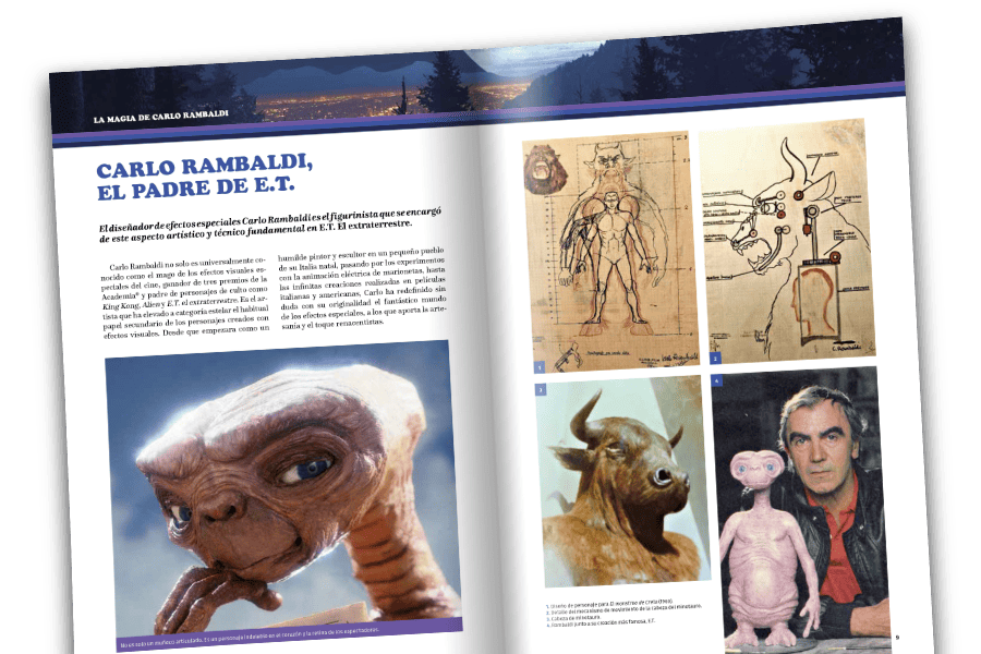 ET - Subscription Digital Issues Imagen de una revista abierta vista desde lejos.